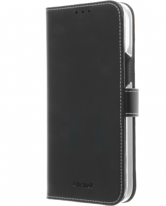 Insmat Exclusive Flip Case lompakkokotelo, iPhone 12 Pro Max, musta ryhmässä ÄLYPUHELIMET JA TABLETIT / Puhelimen suojakotelo / Apple / iPhone 12 Pro @ TP E-commerce Nordic AB (D17882)