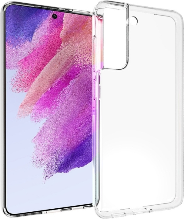 Insmat Crystal -takakuori, Samsung Galaxy S21 FE 5G ryhmässä ÄLYPUHELIMET JA TABLETIT / Puhelimen suojakotelo / Samsung @ TP E-commerce Nordic AB (D17918)