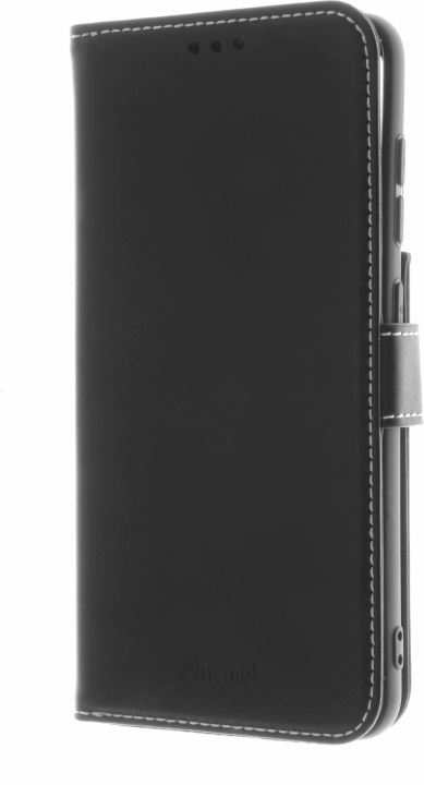 Insmat Exclusive Flip Case -lompakkokotelo, Samsung Galaxy S21 FE 5G, musta ryhmässä ÄLYPUHELIMET JA TABLETIT / Puhelimen suojakotelo / Samsung @ TP E-commerce Nordic AB (D17919)