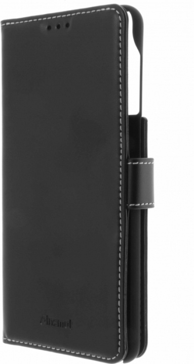 Insmat Exclusive Flip Case -suojakotelo, Samsung S21, musta ryhmässä ÄLYPUHELIMET JA TABLETIT / Puhelimen suojakotelo / Samsung @ TP E-commerce Nordic AB (D17920)