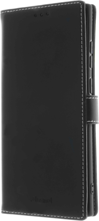 Insmat Exclusive Flip Case -lompakkokotelo, Samsung Galaxy S22 Ultra 5G, musta ryhmässä ÄLYPUHELIMET JA TABLETIT / Puhelimen suojakotelo / Samsung @ TP E-commerce Nordic AB (D17926)
