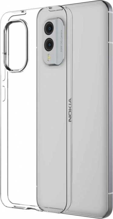 Insmat Crystal Case -takakuori, Nokia X30 ryhmässä ÄLYPUHELIMET JA TABLETIT / Puhelimen suojakotelo / Nokia/Microsoft @ TP E-commerce Nordic AB (D17954)