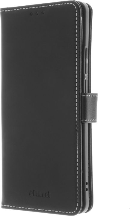 Insmat Flip Case -lompakkokotelo, Motorola Edge 40 5G, musta ryhmässä ÄLYPUHELIMET JA TABLETIT / Puhelimen suojakotelo / Motorola @ TP E-commerce Nordic AB (D17973)