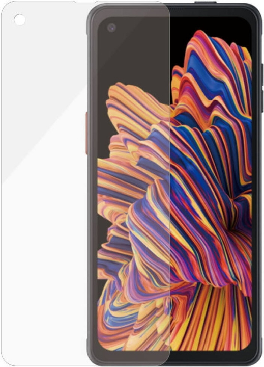 PanzerGlass Case Friendly -panssarilasi, Samsung Galaxy Xcover Pro ryhmässä ÄLYPUHELIMET JA TABLETIT / Puhelimen suojakotelo / Samsung @ TP E-commerce Nordic AB (D17992)