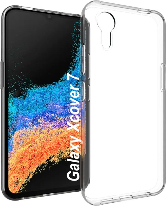 Insmat Crystal -takakuori, Samsung XCover7, kirkas