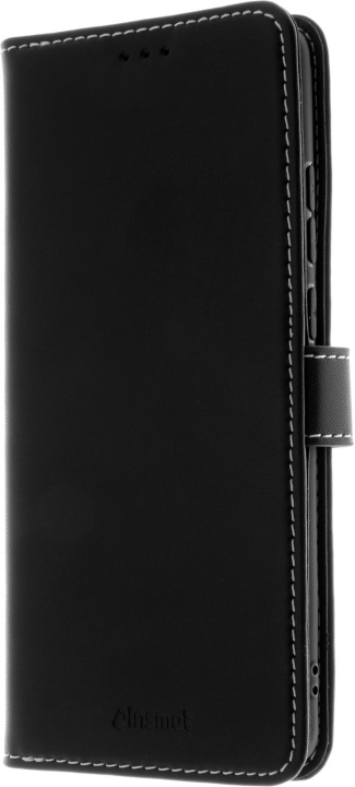 Insmat Exclusive Flip Case -lompakkokotelo, OnePlus 12R, musta ryhmässä ÄLYPUHELIMET JA TABLETIT / Puhelimen suojakotelo / OnePlus @ TP E-commerce Nordic AB (D18043)