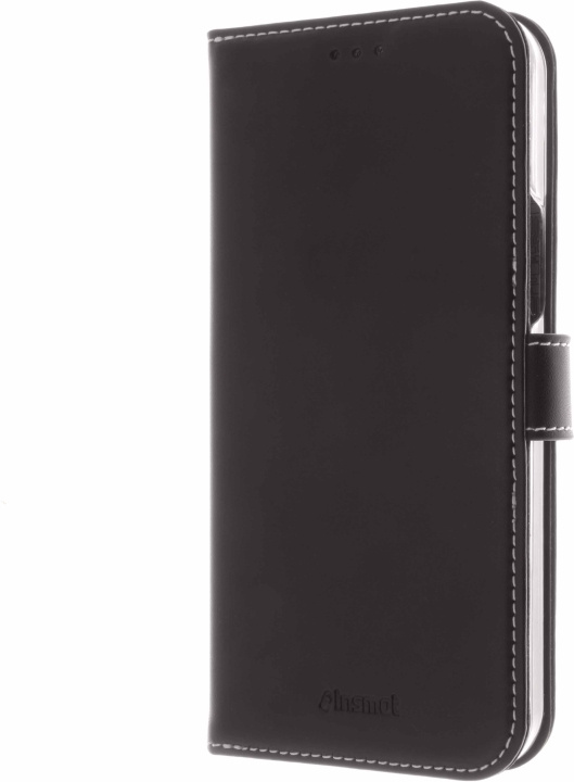 Insmat Exclusive Flip Case lompakkokotelo, iPhone 13 Pro Max, musta ryhmässä ÄLYPUHELIMET JA TABLETIT / Puhelimen suojakotelo / Apple / iPhone 13 Pro Max / Kotelo @ TP E-commerce Nordic AB (D18045)