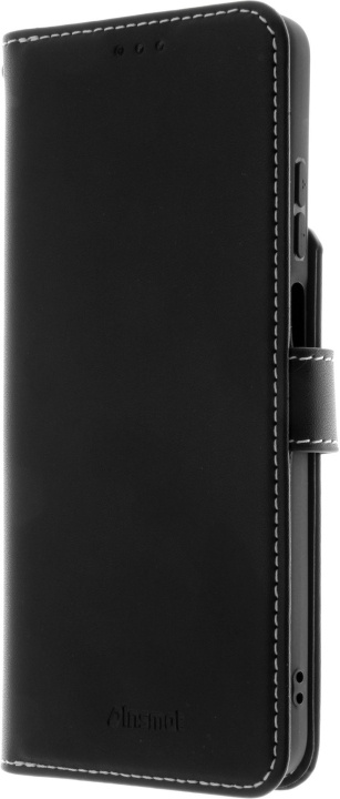 Insmat Exclusive Flip Case -lompakkokotelo, Motorola Moto G24 Power, musta ryhmässä ÄLYPUHELIMET JA TABLETIT / Puhelimen suojakotelo / Motorola @ TP E-commerce Nordic AB (D18057)
