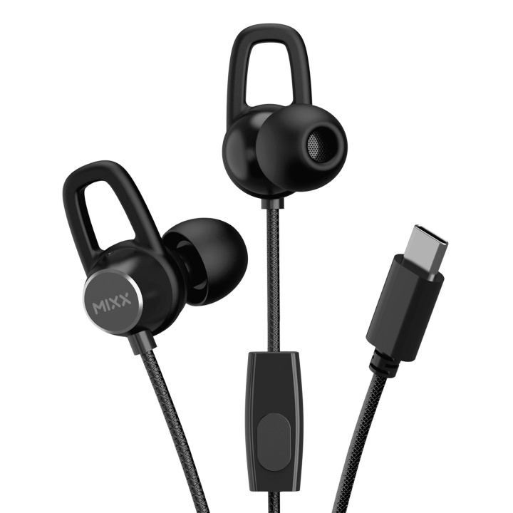 MIXX Kuulokke Soundport USB-C In-Ear Langalliset Musta ryhmässä KODINELEKTRONIIKKA / Ääni & Kuva / Kuulokkeet & Tarvikkeet / Kuulokkeet @ TP E-commerce Nordic AB (D18130)
