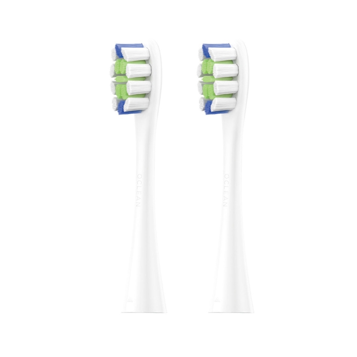 Oclean Harjanpää Professional Clean 2 Kpl Valkoinen ryhmässä KAUNEUS JA TERVEYS / Suunhoito / Sähköhammasharjat Tarvikkeet @ TP E-commerce Nordic AB (D18160)