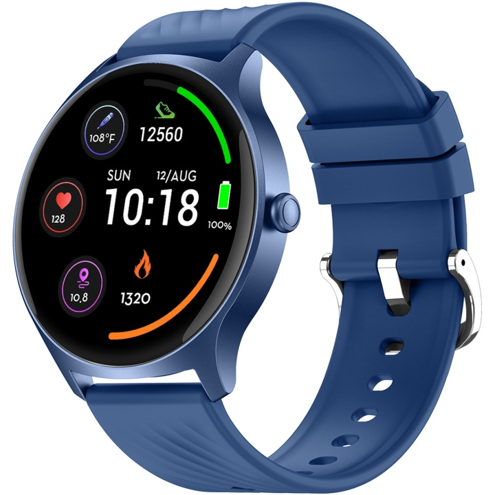 Denver SmartWatch SWC-387BU Blå ryhmässä URHEILU, VAPAA-AIKA JA HARRASTUS / Urheilu- ja sykekellot / Älykellot @ TP E-commerce Nordic AB (D18167)