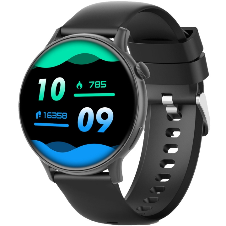 KSIX Smartklocka Core 2 AMOLED - Svart ryhmässä URHEILU, VAPAA-AIKA JA HARRASTUS / Urheilu- ja sykekellot / Älykellot @ TP E-commerce Nordic AB (D18174)