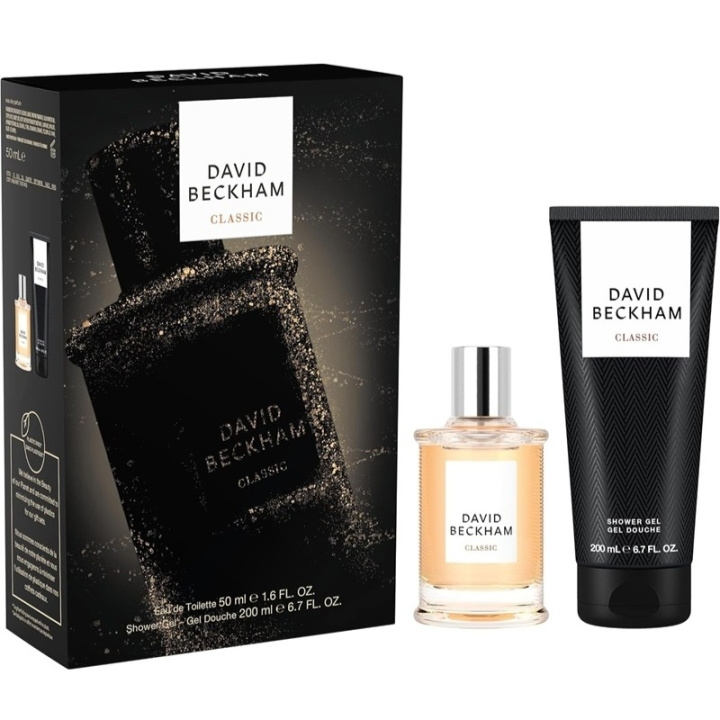 David Beckham Giftset David Beckham Classic Edt 50ml + Shower Gel 200ml ryhmässä KAUNEUS JA TERVEYS / Lahjapakkaukset / Miesten lahjapakkaukset @ TP E-commerce Nordic AB (D18209)