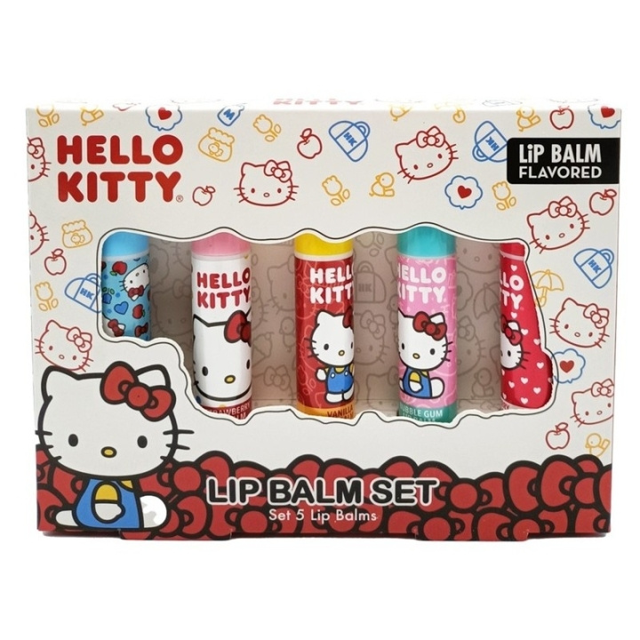 Disney Hello Kitty Lip Balm Set ryhmässä KAUNEUS JA TERVEYS / Meikit / Huulet / Huulivoide @ TP E-commerce Nordic AB (D18211)
