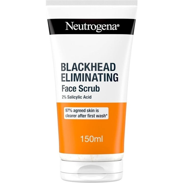 Neutrogena Blackhead Eliminating Face Scrub 150ml ryhmässä KAUNEUS JA TERVEYS / Ihonhoito / Kasvot / Kuorinta @ TP E-commerce Nordic AB (D18217)