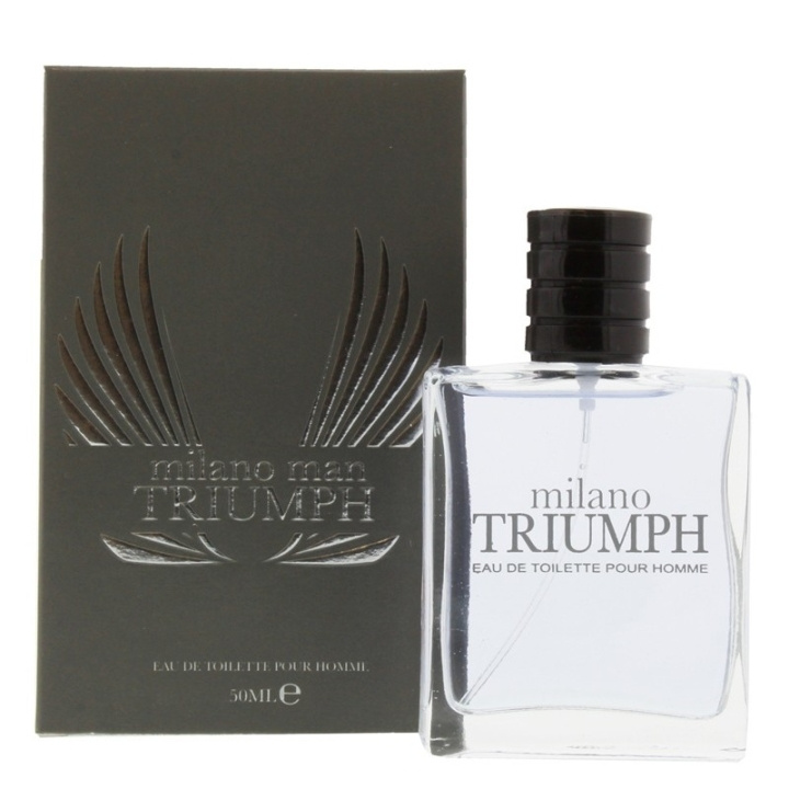 Milano Man Triumph Edt 50ml ryhmässä KAUNEUS JA TERVEYS / Tuoksut & Parfyymit / Parfyymit / Miesten Tuoksut @ TP E-commerce Nordic AB (D18243)