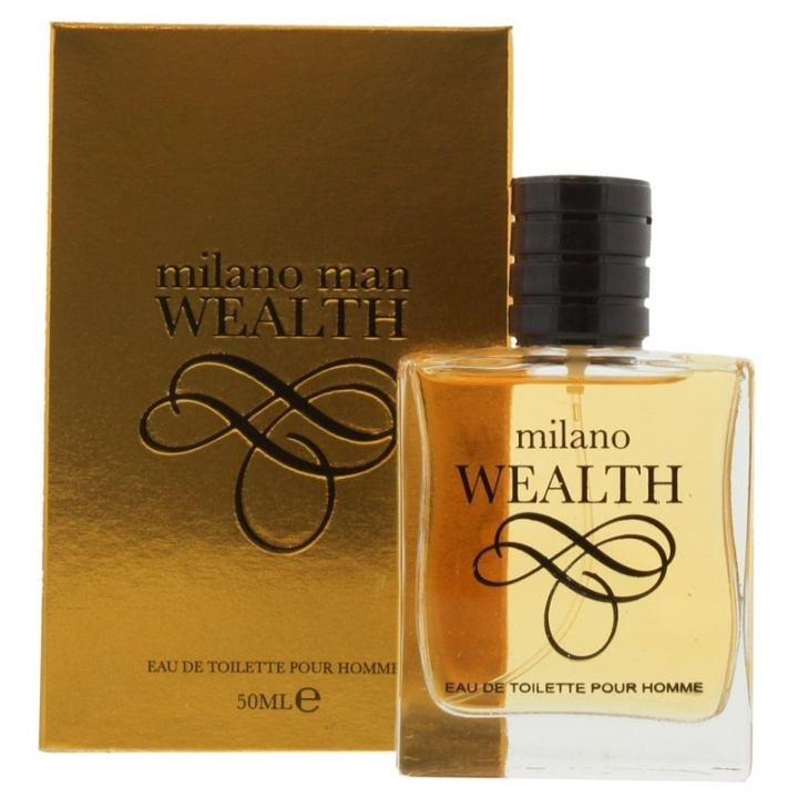 Milano Man Wealth Edt 50ml ryhmässä KAUNEUS JA TERVEYS / Tuoksut & Parfyymit / Parfyymit / Miesten Tuoksut @ TP E-commerce Nordic AB (D18244)