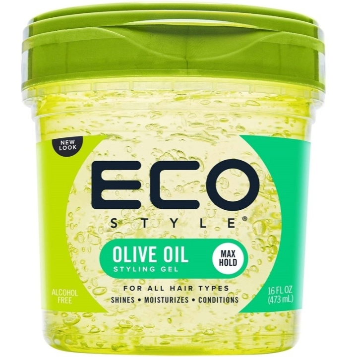 Eco Style Olive Oil Styling Gel 473ml ryhmässä KAUNEUS JA TERVEYS / Hiukset &Stailaus / Hiusten stailaus / Muotoiluvaahto @ TP E-commerce Nordic AB (D18249)