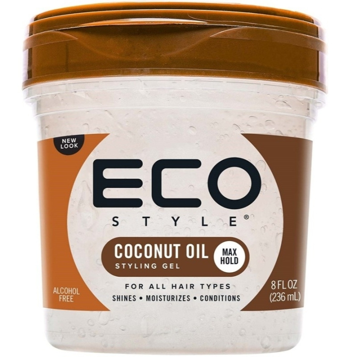 Eco Style Coconut Styling Gel 236ml ryhmässä KAUNEUS JA TERVEYS / Hiukset &Stailaus / Hiusten stailaus / Muotoiluvaahto @ TP E-commerce Nordic AB (D18256)