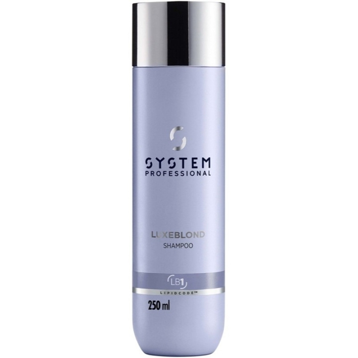 System Professional LuxeBlond Shampoo 250ml ryhmässä KAUNEUS JA TERVEYS / Hiukset &Stailaus / Hiustenhoito / Shampoo @ TP E-commerce Nordic AB (D18282)