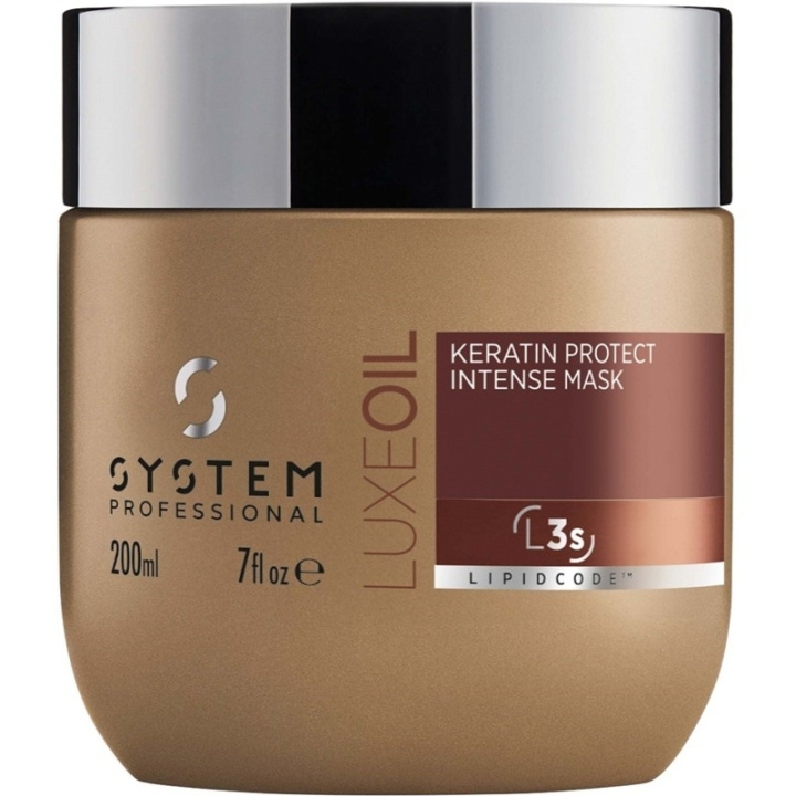 System Professional LuxeOil Keratin Protect Intense Mask 200ml ryhmässä KAUNEUS JA TERVEYS / Hiukset &Stailaus / Hiustenhoito / Hiusnaamio @ TP E-commerce Nordic AB (D18286)