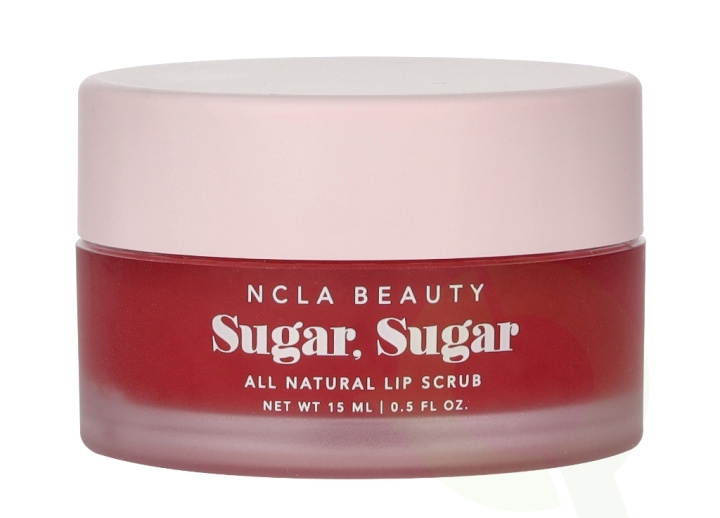 Ncla Beauty Sugar, Sugar All Natural Lip Scrub 15 ml Red Roses ryhmässä KAUNEUS JA TERVEYS / Meikit / Huulet / Huulivoide @ TP E-commerce Nordic AB (D18300)
