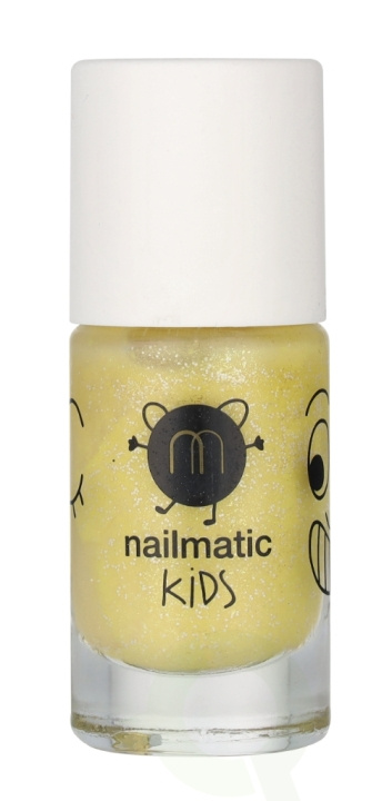 Nailmatic Kids Nail Polish 8 ml Pearly Yellow Lulu ryhmässä KAUNEUS JA TERVEYS / Manikyyri/Pedikyyri / Kynsilakka @ TP E-commerce Nordic AB (D18304)