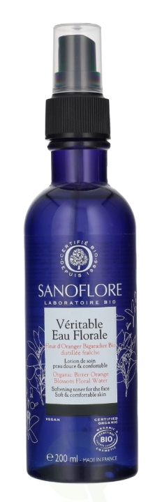 Sanoflore Eau Florale Organic Floral Water 200 ml Bitter Orange ryhmässä KAUNEUS JA TERVEYS / Ihonhoito / Kasvot / Puhdistus @ TP E-commerce Nordic AB (D18339)