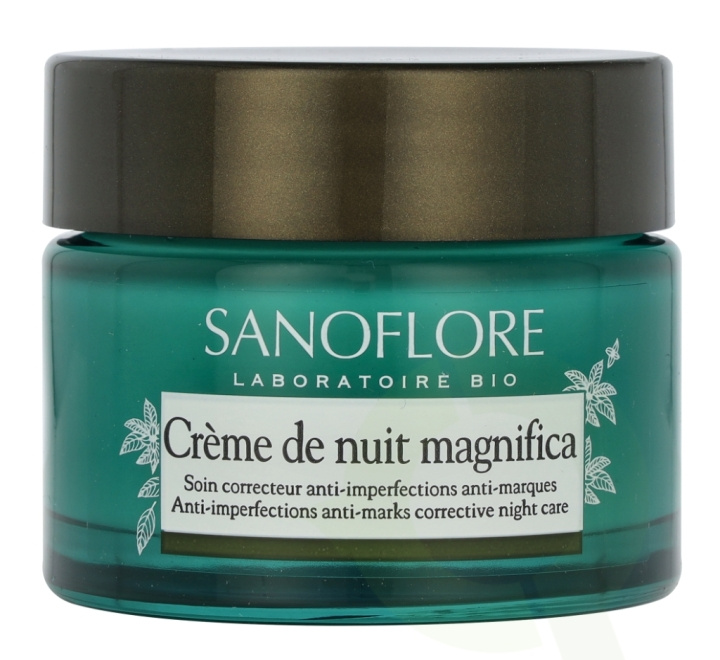 Sanoflore Creme De Nuit Magnifica Corrective Night Care 50 ml ryhmässä KAUNEUS JA TERVEYS / Ihonhoito / Kasvot / Yövoide @ TP E-commerce Nordic AB (D18340)