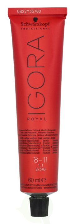 Schwarzkopf Igora Royal Permanent Color Creme 60 ml 45880 ryhmässä KAUNEUS JA TERVEYS / Hiukset &Stailaus / Hiustenhoito / Hiusväri / Hiusväri & Väripommi @ TP E-commerce Nordic AB (D18376)