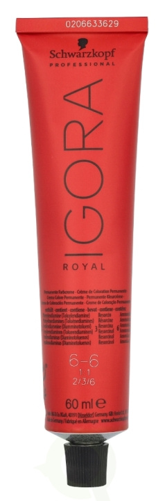 Schwarzkopf Igora Royal Permanent Color Creme 60 ml 45814 ryhmässä KAUNEUS JA TERVEYS / Hiukset &Stailaus / Hiustenhoito / Hiusväri / Hiusväri & Väripommi @ TP E-commerce Nordic AB (D18378)