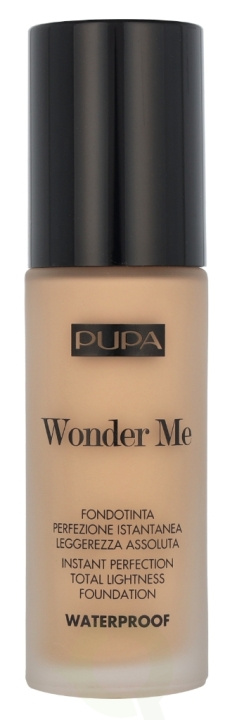 Pupa Milano Pupa Wonder Me Waterproof Foundation 30 g 020 Light Beige ryhmässä KAUNEUS JA TERVEYS / Meikit / Meikit Kasvot / Meikkivoide @ TP E-commerce Nordic AB (D18387)