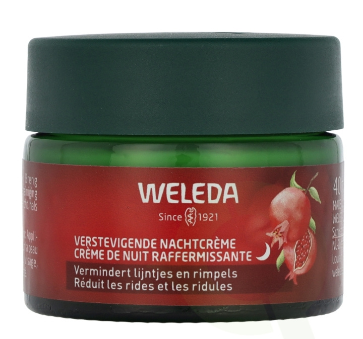 Weleda Pomegranate & Maca Firming Night Cream 40 ml ryhmässä KAUNEUS JA TERVEYS / Ihonhoito / Kasvot / Yövoide @ TP E-commerce Nordic AB (D18398)