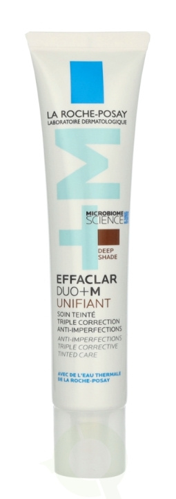 La Roche LRP Effaclar Duo+M Color Treatment 40 ml Deep ryhmässä KAUNEUS JA TERVEYS / Ihonhoito / Kasvot / Päivävoide @ TP E-commerce Nordic AB (D18402)