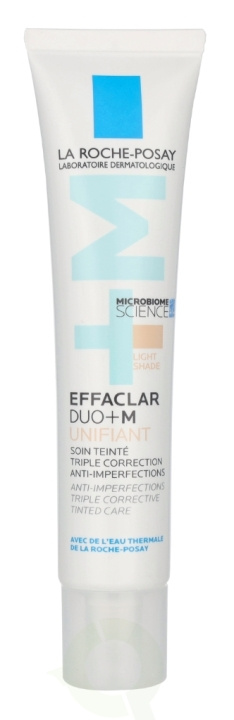 La Roche LRP Effaclar Duo+M Color Treatment 40 ml Light ryhmässä KAUNEUS JA TERVEYS / Ihonhoito / Kasvot / Päivävoide @ TP E-commerce Nordic AB (D18403)