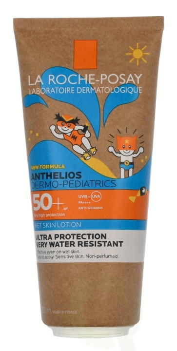 La Roche LRP Anthelios Kids Milk WetSkin Eco Tube SPF50+ 200 ml ryhmässä KAUNEUS JA TERVEYS / Ihonhoito / Rusketus / Aurinkosuoja @ TP E-commerce Nordic AB (D18406)