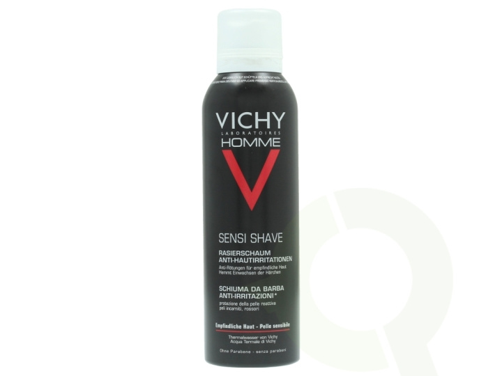 Vichy Homme Anti Irritation Shaving Foam 200 ml Sensitive Skin ryhmässä KAUNEUS JA TERVEYS / Hiukset &Stailaus / Sheivaus ja trimmaus / Partahöylät & Tarvikkeet @ TP E-commerce Nordic AB (D18426)