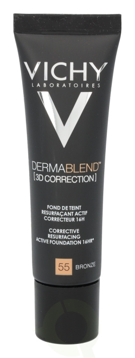 Vichy Dermablend 3D Correction SPF25 30 ml #55 Bronze ryhmässä KAUNEUS JA TERVEYS / Meikit / Meikit Kasvot / Meikkivoide @ TP E-commerce Nordic AB (D18436)