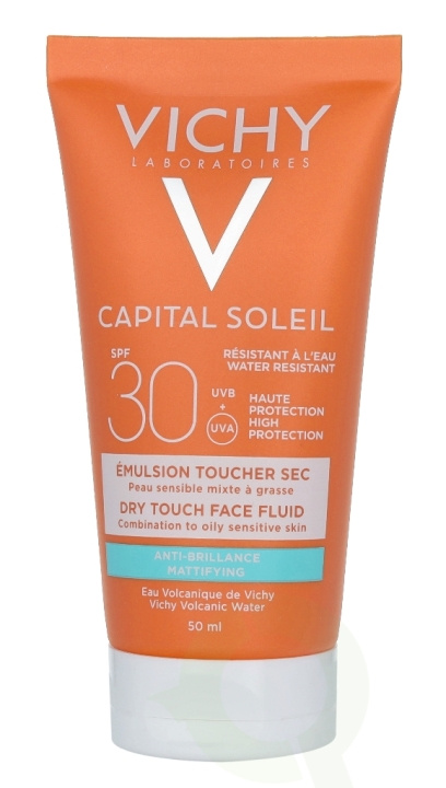 Vichy Ideal Soleil SPF30 Face Emulsion Dry Touch 50 ml ryhmässä KAUNEUS JA TERVEYS / Ihonhoito / Rusketus / Aurinkosuoja @ TP E-commerce Nordic AB (D18438)