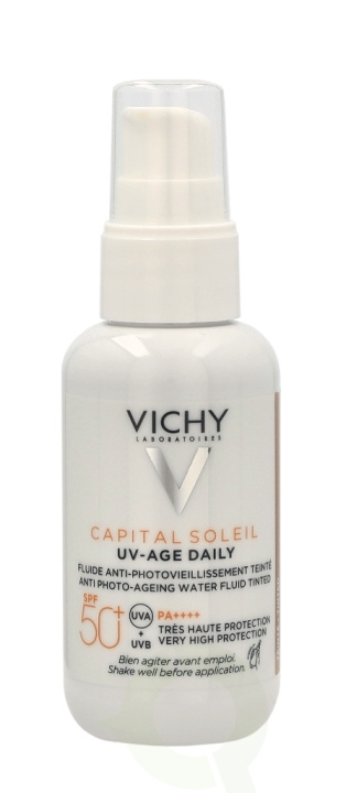 Vichy Capital Soleil UV-Age Daily SPF50+ 40 ml ryhmässä KAUNEUS JA TERVEYS / Ihonhoito / Kasvot / Päivävoide @ TP E-commerce Nordic AB (D18450)