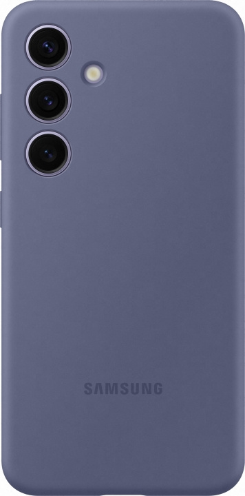 Samsung Galaxy S24 Silicone Case -suojakotelo, violetti ryhmässä ÄLYPUHELIMET JA TABLETIT / Puhelimen suojakotelo / Samsung @ TP E-commerce Nordic AB (D18496)