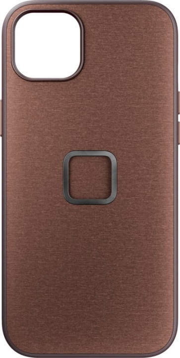 Peak Design Everyday Fabric Case -suojakuori, iPhone 15 Plus, ruskea ryhmässä ÄLYPUHELIMET JA TABLETIT / Puhelimen suojakotelo / Apple / iPhone 15 @ TP E-commerce Nordic AB (D18514)