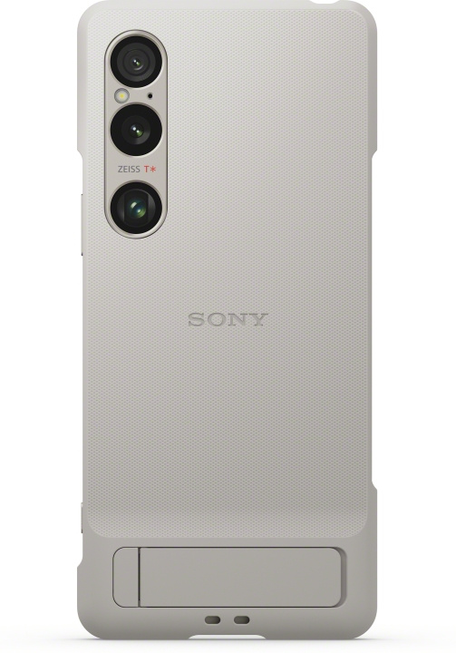 Sony Xperia 1 VI -suojakotelo, harmaa ryhmässä ÄLYPUHELIMET JA TABLETIT / Puhelimen suojakotelo / Sony @ TP E-commerce Nordic AB (D18549)