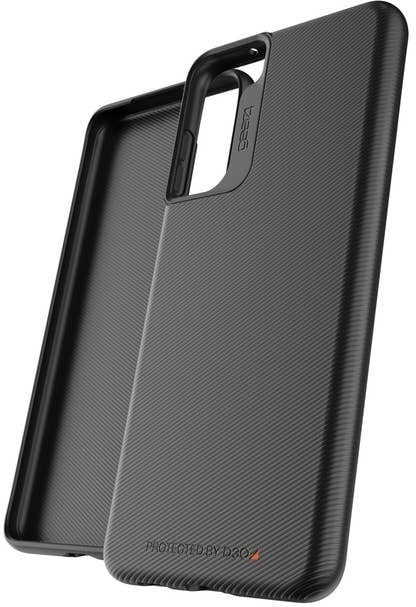 GEAR4 D3O Bio Copenhagen -suojakuori, Samsung Galaxy S21, musta