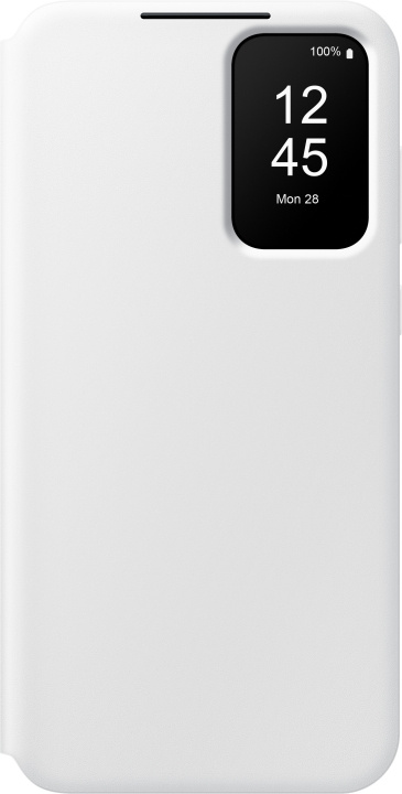 Samsung Galaxy A35 Smart View Wallet Case -lompakkokotelo, valkoinen ryhmässä ÄLYPUHELIMET JA TABLETIT / Puhelimen suojakotelo / Samsung @ TP E-commerce Nordic AB (D18563)