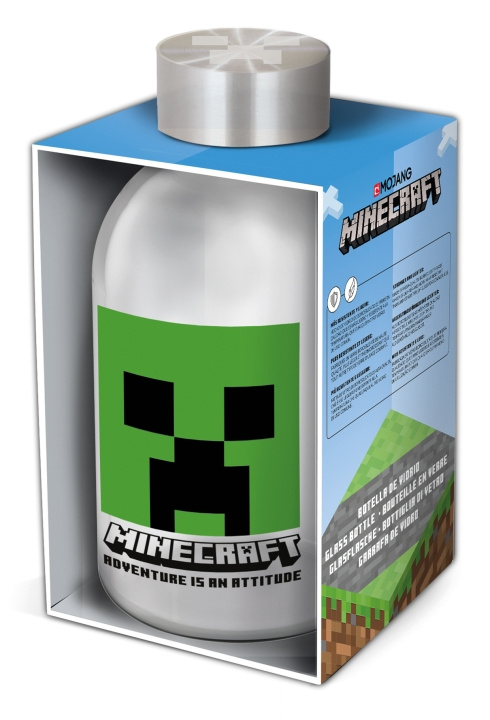 MINECRAFT Lasipullon lahjasetti (444) ryhmässä LELUT, TUOTTEET LAPSILLE JA VAUVOILLE / Syö ja juo / Tuttipullot & Tarvikkeet @ TP E-commerce Nordic AB (D18602)