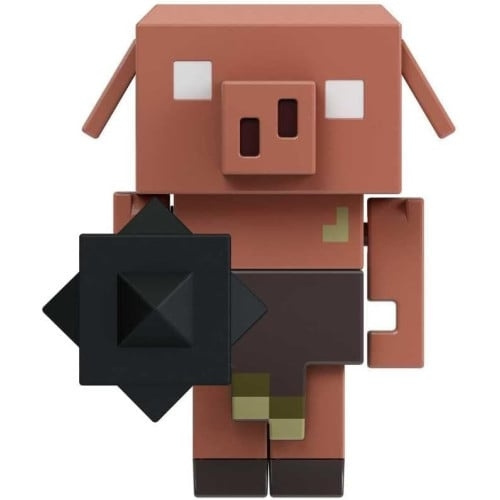 MINECRAFT Legends 3,25 tuuman toimintafiguuri - Mace Piglin Runt (Mace Piglin Runt) ryhmässä LELUT, TUOTTEET LAPSILLE JA VAUVOILLE / Leikkikalut, Askartelu &Pelit / Figuurit, miniatyyrit ja tarvikkeet @ TP E-commerce Nordic AB (D18604)