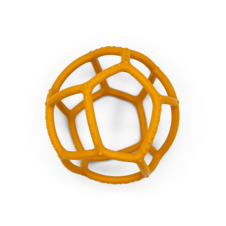 Jellystone Designs Aistipallo - hunaja (JSD0407) ryhmässä LELUT, TUOTTEET LAPSILLE JA VAUVOILLE / Lelut vauvoille (0-3v) / Toiminnalliset lelut @ TP E-commerce Nordic AB (D18629)