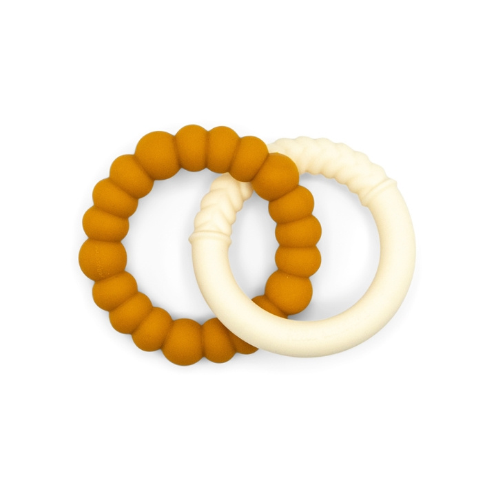 Jellystone Designs Sunshine Teether - hunaja kaura (JSD0705) ryhmässä LELUT, TUOTTEET LAPSILLE JA VAUVOILLE / Vauvatuotteet / Tutit & Hammasrenkaat @ TP E-commerce Nordic AB (D18630)