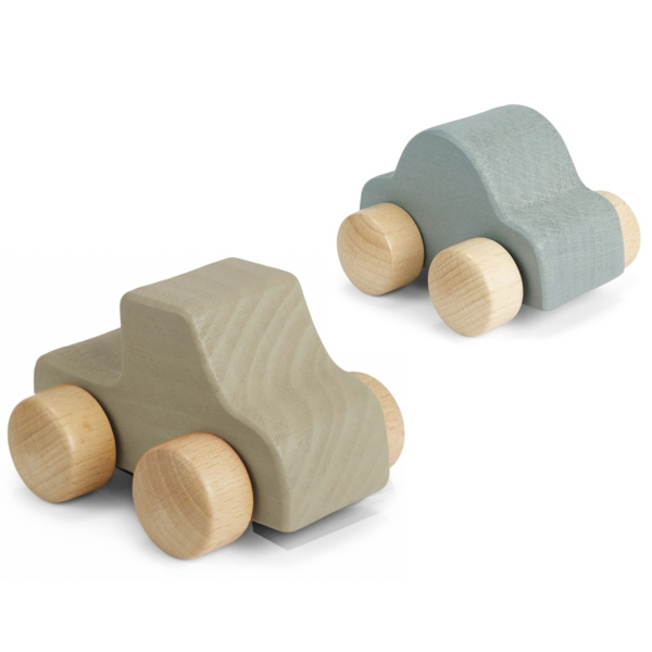 Nuuroo Theo puuautot 2-pack - (NU310) ryhmässä LELUT, TUOTTEET LAPSILLE JA VAUVOILLE / Leikkikalut, Askartelu &Pelit / Leikkiautot @ TP E-commerce Nordic AB (D18659)